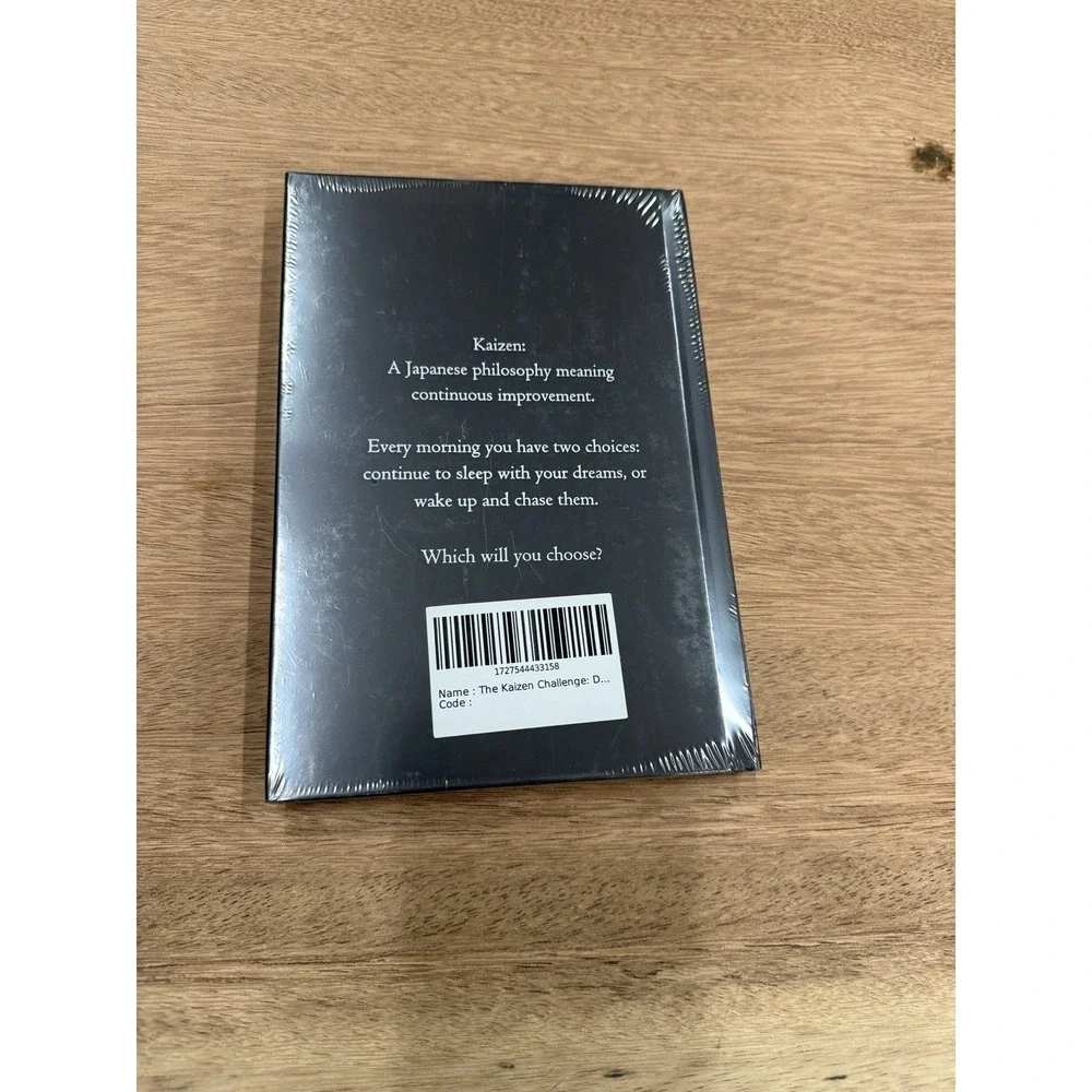 Kaizen Challenge - Self Improvement Journal for Men  Women - Daily Planner an...
